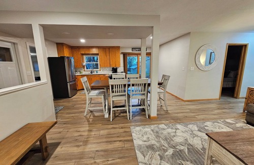 Arnolds Park House | 7 Bed, 3 Bath Okoboji Near Ritz West and East Lake Bridge Walk to EVERYTHING!