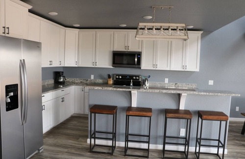 Glendo House | 7 bedroom home with great views of Glendo Reservoir and Laramie Peak.