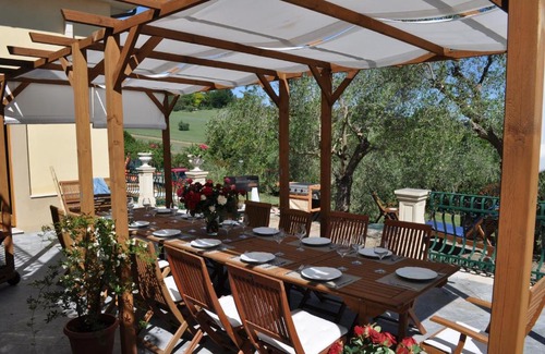 Mondavio Villa | 7 bedrooms villa with shared pool jacuzzi and furnished garden at San Michele