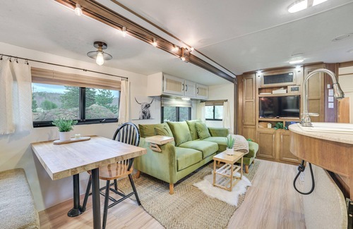 Rapid City House | 7 Mi to Torch Lake: Peaceful Retreat w/Fire Pit!