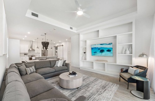 West Bay Condo | 7 Mile Luxury Beach Club. Ocean views from Roof Terrace and Pool Pavilion.