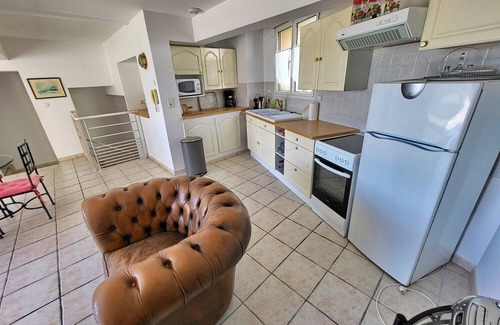Audierne Apartment | 722-Duplex, large terrace, sea view, 100m from the beach