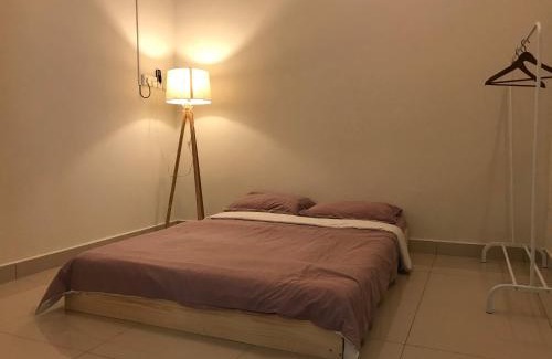Kluang Apartment | 75 Cozy Home - Homestay Kluang (Gated and Guarded, Northern European Interior)