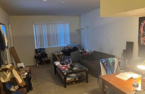 Contra Costa County Apartment | 750 sq ft, carpeted, futon.