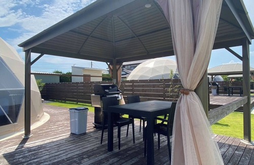 Katakai RV Rental | 7m Dome Tent B Accommodation only plan4 people/Sanbu District Chiba
