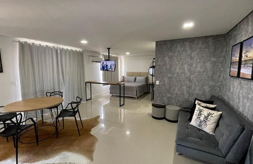 Foz do Iguacu Apartment | 7seas - Lindo apt conceito aberto com VISTA INCRÍVEL