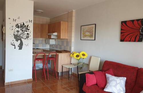 San Miguel de Abona Apartment | 8 -1BR. Private Terrace & Solarium. Volcano & Sea View. Heated Pool. Brand New
