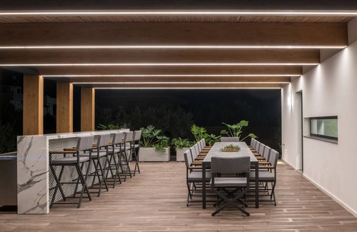 Kato Gouves Villa | 8 Bedroom Villa - heated pool - Wedding/Retreat events