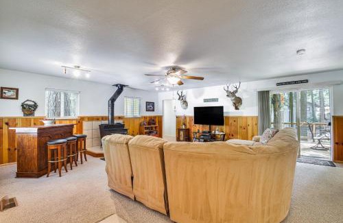 Cold Springs House | 8 Mi to Dodge Ridge Mtn Peaceful Cabin with Deck!