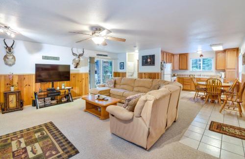 Cold Springs House | 8 Mi to Dodge Ridge Mtn Peaceful Cabin with Deck!