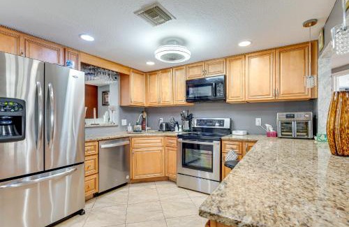 New Port Richey House | 8 Mi to Sunset Beach Home with Large Patio and Pool!
