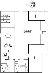 Blavand Strand House | 80 m² House ∙ 3 bedrooms ∙ 6 guests