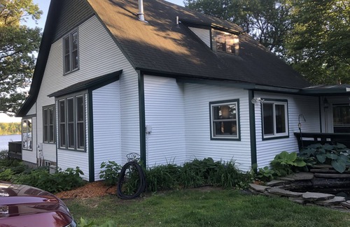 Balsam Lake House | 90 Ft of Frontage on Balsam Lake, WI-w/large dock and more. Sleeps 12+