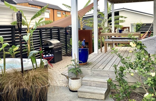 Snells Beach Condo | A 2 minute stroll to beautiful Snells Beach with lovely walkways.