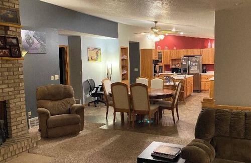 Chetek House | A chain of lakes cabin for amazing views, remodeled basement, pontoon to rent