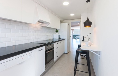 Grau i Platja Apartment | A few Steps to the Beach. Gorgeous Views! Two Bedroom Two Bath Condo