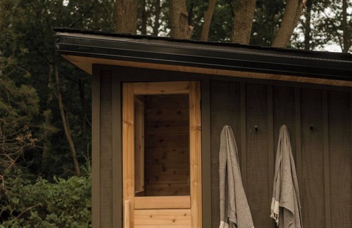 Amery Cabin | A-Frame cabin with sauna on lakeside near Taylor’s Falls, Balsam Lake ski trails