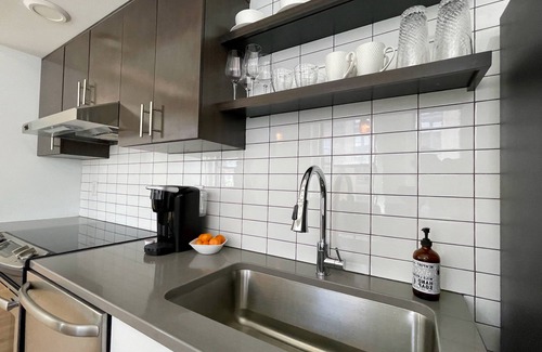 Old Market Apartment | A historic 1,000 square foot loft in the heart of the Old Market with Howard Street view