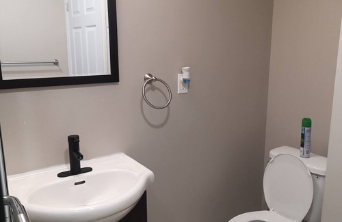 Hagersville Apartment | A newly built walkout basement