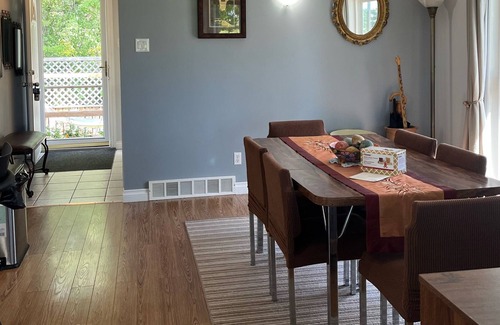 Winnipeg Beach Cottage | A peaceful country retreat a block away from the beach,with beautiful sunsets.