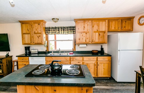 Glacier View Meadows House | A piece of heaven with this cozy 2 bedroom cabin breathtaking views. Sleeps 4