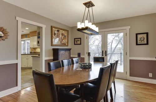 St. Louis Park House | A private wooded oasis, close to everything you'd want in the city