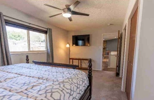 Schertz House | A quiet tree lined street! RAFB, tubing and wine