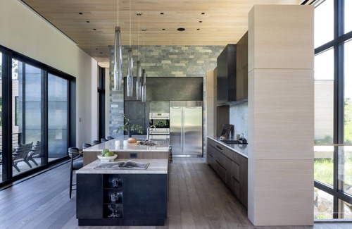 River Meadows Villa | A Secluded Aerie with Giant Views of the Tetons