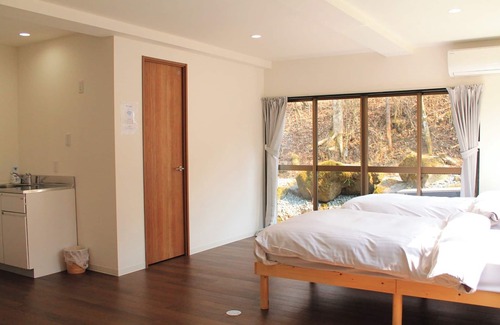 Yamanakako Hotel | A secluded fantastical openair hot spring surrou/Minamitsuru-gun Yamanashi
