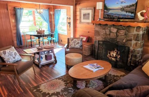 Big Bear City House | A Sweet Pine Cabin - Adorable retro home in a peaceful residential neighborhood