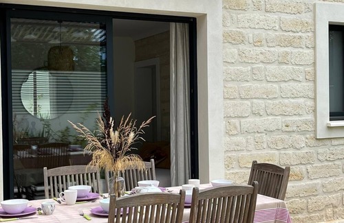 Saint-Nazaire-de-Pezan House | A15 mn de la mer Maison de Campagne Avec Jardin, 3 Chambres, Idéal Pour Familles