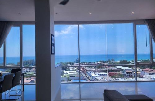 Karon Apartment | A2-stunning Seaview 4brs3baths Duplex karon City