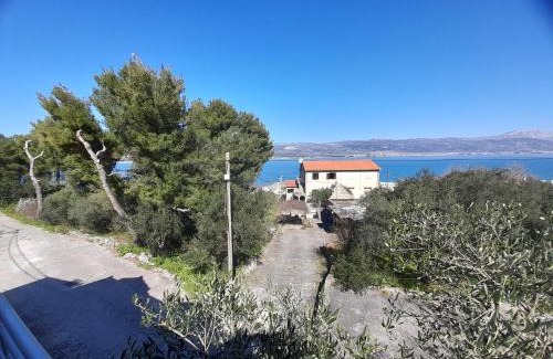 Arbanija Apartment | A4 apt w big terrace great sea view close to beach