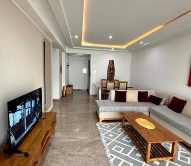El Bassatine Apartment | Abilia Suite - À Proximité de l'Aéroport - Confort et Élégance