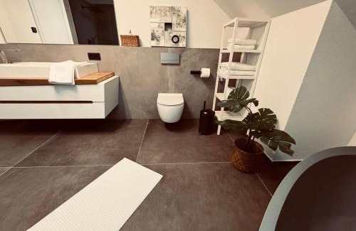 Abstatt Apartment | Abstatt Deluxe Loft with Spa