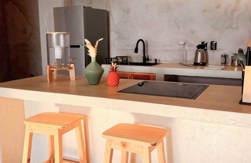 Santa Maria Apartment | AC Bed | Ocean View | Surf | 47 Steps to Beach