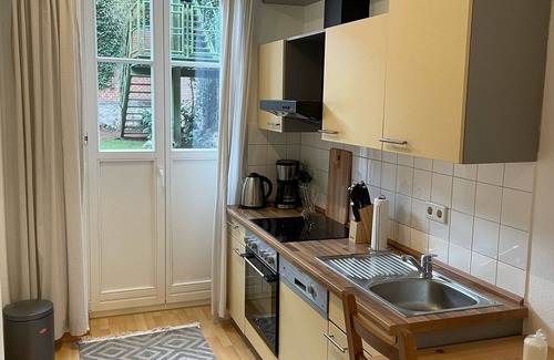 Schwerin Apartment | Accommodation directly at the Schelfkirche with terrace