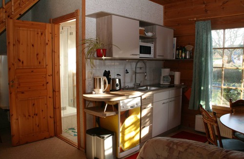 Ueckeritz Apartment | Achterwasser - Finnish log house & round log house