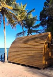 Porto Seguro Cabin | Aconchegante cabana pé na areia de frente ao mar