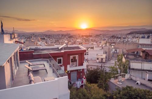 Dafni Apartment | ☆Acropolis View Villa☆Free Cancellation☆Rooftop Terrace☆