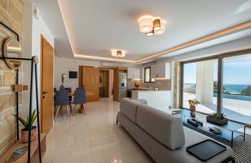 Falassarna Villa | Actea Seaview Villa 1 Free* heated pool & 800m sea