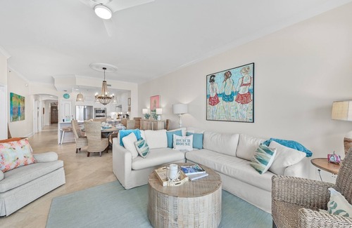 Santa Rosa Beach Condo | Adagio A403 beach front, NEW kitchen, soaking tub, hot tub, gym, heated pool!