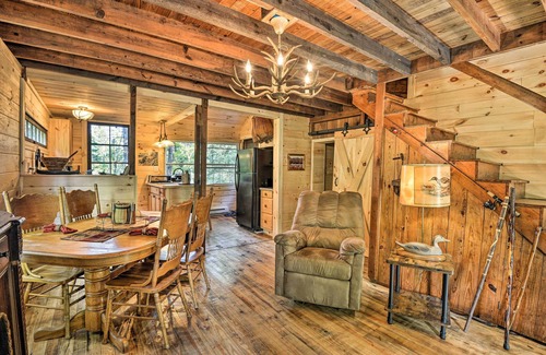 Forestport Cabin | Adirondacks Cabin w/Fire Pit on Otter Lake!