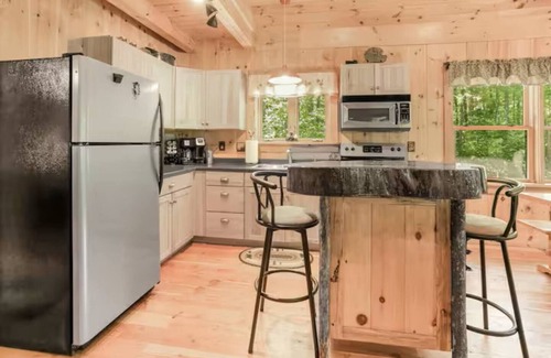 Jay Cabin | ADK Cabin | River Access | Hot Tub | Dog Friendly