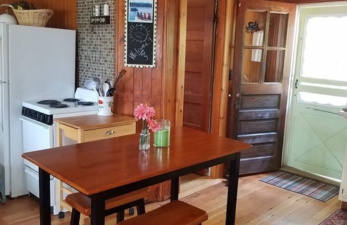Bridgton Cabin | Adorable cottage set among tall pines with sandy beach -only .5 mile from town.