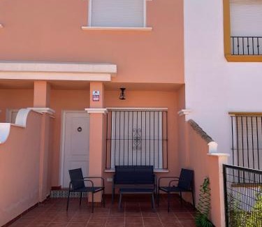San Juan de los Terreros House | Adosado playa, geoda y Aguilas cerca, con barbacoa y piscina en San Juan de los terreros