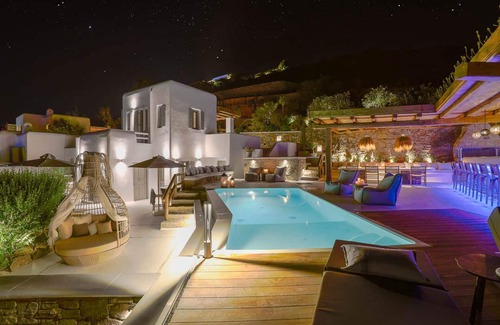Houlakia Villa | Aegean Gem Mykonos the Most Amazing Sunsets Ever