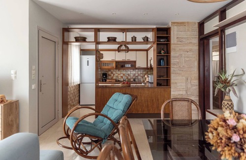 Vathianos Kampos Apartment | Aelia Seafront 2 Bdr Villa by Hospi