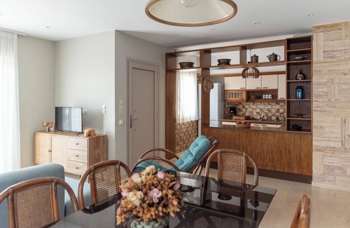 Vathianos Kampos Apartment | Aelia Seafront 2 Bdr Villa by Hospi