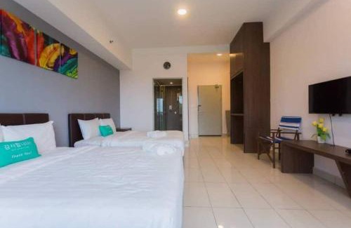 Tanjung Aru Apartment | Aeropod [5B]/Near Airport/2 Queen Bed/Netflix/Free Parking